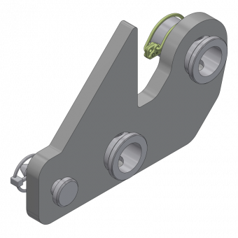 Connecting piece support jack with multi waler cpl. 