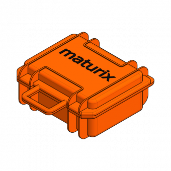 Maturix suitcase with 3 GAIA s 